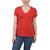 颜色: Red, NY Collection | Petite Short Sleeve T-shirt with Stone Details