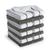 颜色: Charcoal Gray, White, KitchenAid | Albany Dishcloth 8 Pack Set