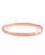 颜色: Rose Gold, Macy's | Textured Bangle Bracelet in 10k Gold, White Gold and Rose Gold