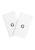 颜色: White G, Linum Home Textiles | Home Personalized Denzi Hand Towels Set Of 2 In Black Font
