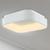 商品第2个颜色white, JONATHAN Y | Rafael 17.7" Integrated LED  Metal Flush Mount Ceiling Light
