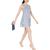 商品Speechless | Speechless Womens Lace Sleeveless Fit & Flare Dress颜色Blue