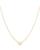 颜色: W, Moon & Meadow | 14K Yellow Gold Initial Pendant Necklace