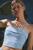 颜色: Seashell Blue, Alo | Doubles Only Bra Tank - Seashell Blue