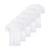 商品Alfani | Men's 5-Pk. Moisture-Wicking Solid V-Neck T-Shirts, Created for Macy's颜色White