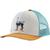 颜色: Fitz Roy Guanaco: White, Patagonia | Trucker Hat - Kids'