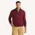 颜色: zinfandel, Nautica | Mens Big & Tall Performance Quarter-Zip Sweater