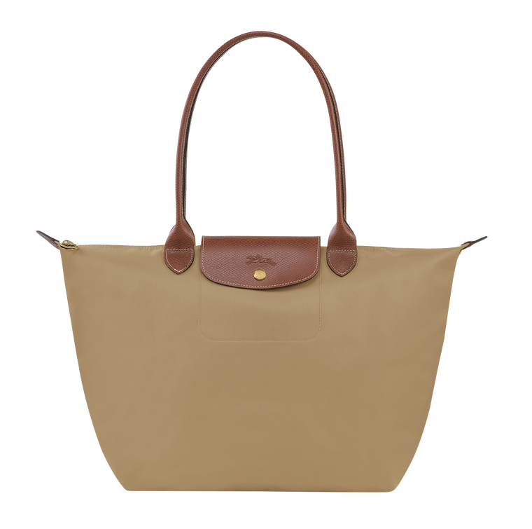 商品第3个颜色驼色, Longchamp | 珑骧女士新色大号长柄经典饺子包手提包1899 089（香港仓发货）