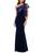 颜色: Navy, Bloomingdale's | Velvet Gown - Exclusive