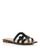 商品Sam Edelman | Women's Bay Slide Sandals颜色Black Leather