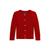 颜色: Rl 2000 Red W/Navy Pp, Ralph Lauren | Mini-Cable Cotton Cardigan (Toddler/Little Kid)
