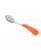 颜色: Orange, Avanchy | Baby Boys and Girls Stainless Steel Spoons, 2 Pack