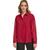 颜色: Cranberry, Calvin Klein | Women's Chiffon Sleeve Button Down Blouse