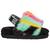 color Black/Multi, UGG | UGG Fluff Yeah Slide - Girls' Infant