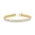 颜色: Gold-Plated Sterling Silver, Macy's | Diamond Swirl Tennis Bracelet (1/2 ct. t.w.)
