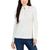 Tommy Hilfiger | Women's Cotton Mock Turtleneck Cable-Knit Sweater, 颜色Ivory