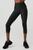 color Black, Alo | Airlift Mesh High-Waist Celeste Capri - Black