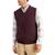 Club Room | Men's Solid V-Neck Sweater Vest, Created for Macy's, 颜色Red Plum