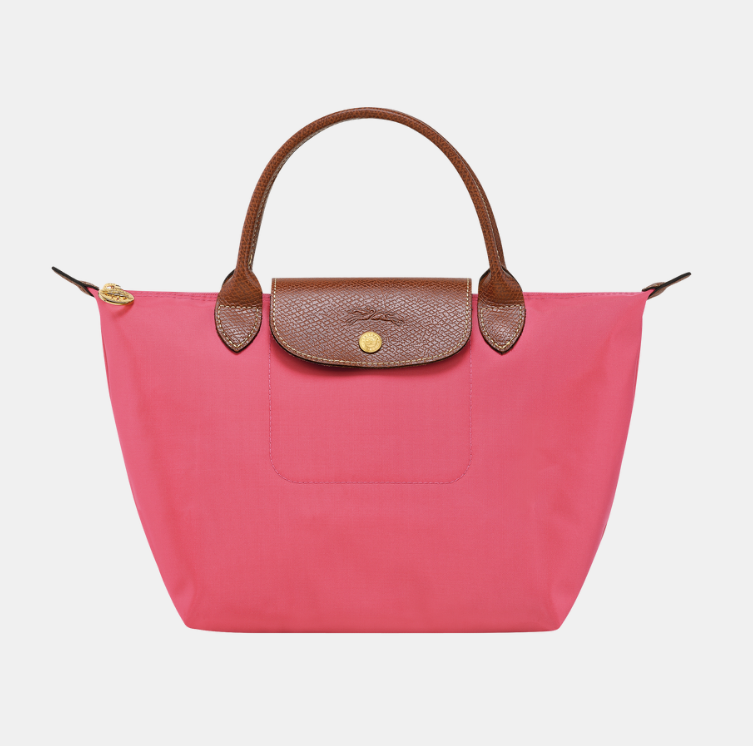 Longchamp | 珑骧饺子包女士LE PLIAGE 23织物小号短柄可折叠手提包L1621 089, 颜色桃红色