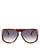 商品Chloé | Women's West Flat Top Sunglasses, 62mm颜色Havana/Gray Gradient