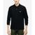 Lacoste | 拉科斯特男士Polo长袖百搭纯色运动休闲衫, 颜色Black