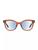 Kate Spade | Tanea 48MM Square Blue Block Optical Glasses, 颜色BROWN