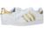 商品Adidas | Superstar W颜色Footwear White/Gold Metallic/Footwear White