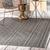 color gray, nuLOOM | nuLOOM Outdoor Jamie Area Rug