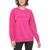 商品Calvin Klein | Women's Embroidered Logo Pullover Sweatshirt颜色Hot Magenta