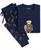 颜色: Cruise Navy, Ralph Lauren | Men's 2-Piece Long Sleeve Crew T-Shirt and Joggers Pajama Set