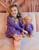 商品第2个颜色Purple, Leveret | Matching Girl & Doll Pets Animals Pajamas