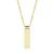 商品第1个颜色Gold - A, brook & york | Maisie Initial Gold-Plated Pendant Necklace