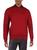 Nautica | Mens Fleece Long Sleeves 3/4 Zip Pullover, 颜色biking red