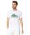 Lacoste | Short Sleeve Regular Fit Front Graphic T-Shirt, 颜色White
