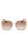 商品Chloé | Women's Square Sunglasses, 58mm颜色Gold/Brown