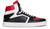 商品Celine | Ct-01 "Z" Trainer High Top Sneaker In Calfskin颜色black/white/red
