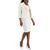颜色: Vanilla Ice, Le Suit | Jacquard Single Button Jacket and Pencil Skirt Set, Regular and Petite Sizes