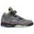 color Silver/Green/Grey, Jordan | Jordan Retro 5 - Boys' Grade School