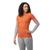 商品SmartWool | Smartwool Women's Intraknit Thermal Merino Base Layer Pattern Crew颜色Orange Rust Heather