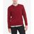 颜色: Rouge, Tommy Hilfiger | Men's Essential Solid V-Neck Sweater