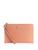 color coral, Guess Factory | Abree Wristlet