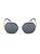 商品Tory Burch | 55MM Geometric Sunglasses颜色BLACK