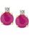 颜色: Ruby Red, Macy's | Ruby (1-1/3 ct. t.w.) & Diamond Accent Stud Earrings in 14k Gold (Also in Emerald & Sapphire)