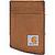 color Brown, Carhartt | Carhartt Saddle Leather Front Pocket Wallet