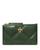 颜色: Fir Tree, Tory Burch | Kira Diamond Quilt Zip Card Case