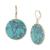 Lonna & Lilly | Gold-Tone & Colored Disc Drop Earrings, 颜色Turquoise