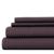 颜色: purple, IENJOY HOME | Striped Embossed Sheets Ultra Soft Microfiber Bedding Set
