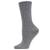 Memoi | Classic Day Knit Women's Crew Socks, 颜色Gray Heath