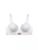 商品第1个颜色WHITE, Calvin Klein | Girl's Logo Patch Bra