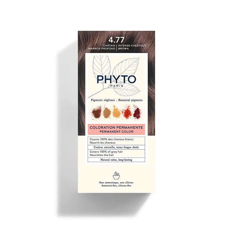 商品第2个颜色MARRON PROFOND, Phyto | PHYTO发朵全色系染发剂112ml（显影乳液50ml+染色剂50ml+发膜12ml）